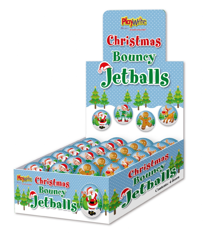 Christmas Bouncy Balls