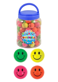 Gifts: Tub Of 72 Smiley Balls