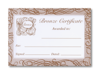 Certificate: Bronze