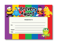 Certificate: Bravery Award
