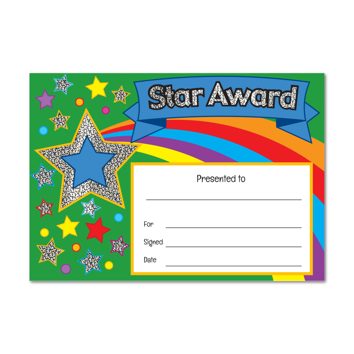 Certificate: Star Award - Sparkling