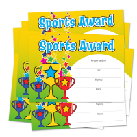 Certificate: Sports Award Bulk Pack