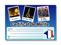 Certificate: Certificat de Mérite - Photographic