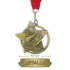 Medal: Gold Gymnastics Medal On Ribbon