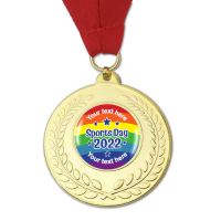 Quick Personalised Medal: Sports Day 2022