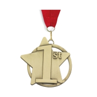 Medal: 1st Place - Antique Gold Star