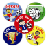 School Stickers: Football Variety Pack