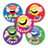 Sticker: Coloured Smileys