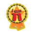 Sticker: I Am 11 - Rosette