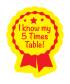 Sticker: Times Tables Rosette Quick Pack