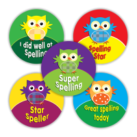 Sticker: Spelling Variety Pack