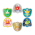 Sticker: Die Cut Crowns