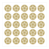 Sticker: Gold Star - Embossed