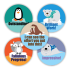 School Stickers: Arctic Animals Variety Pack