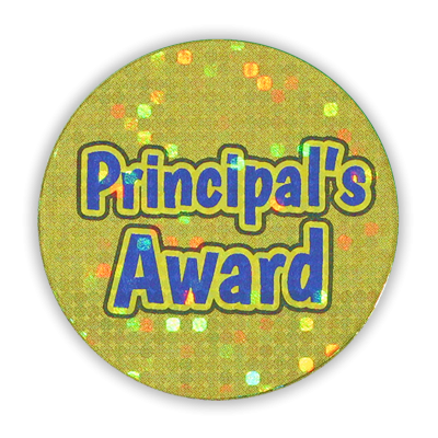 Sticker: Principal’s Award Sparkling