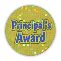 Sticker: Principal’s Award Sparkling