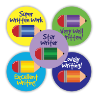 Sticker: Writing Praise Pencil Variety Pack