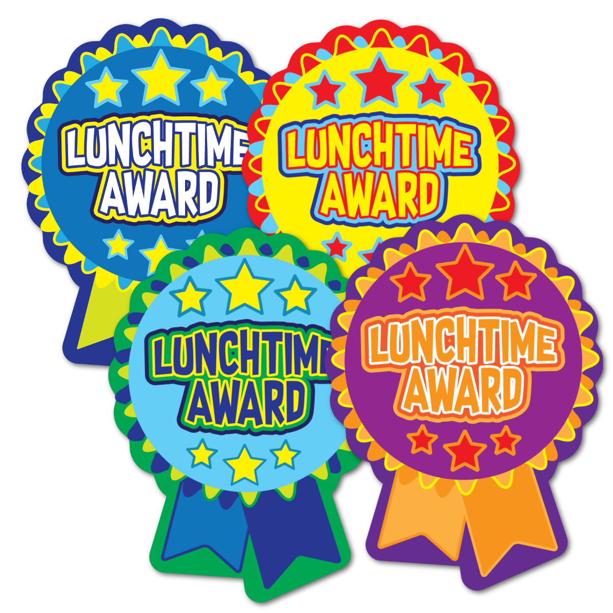 Sticker: Lunchtime Award Rosette