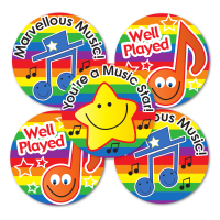 Music Praise Variety Stickers