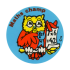 Sticker: Maths Champ - Owl