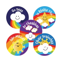 Sticker: Irish Rainbow Weather Praise Variety Pack
