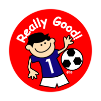 Sticker: Really Good! - Footballer