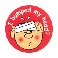 Sticker: I Bumped My Head - Bandaged Head