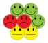 Sticker: Happy/Sad Faces - Midi