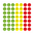 Sticker: Happy/Sad Faces - Midi