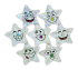 Sticker: Die Sparkling Smiley Stars - Midi
