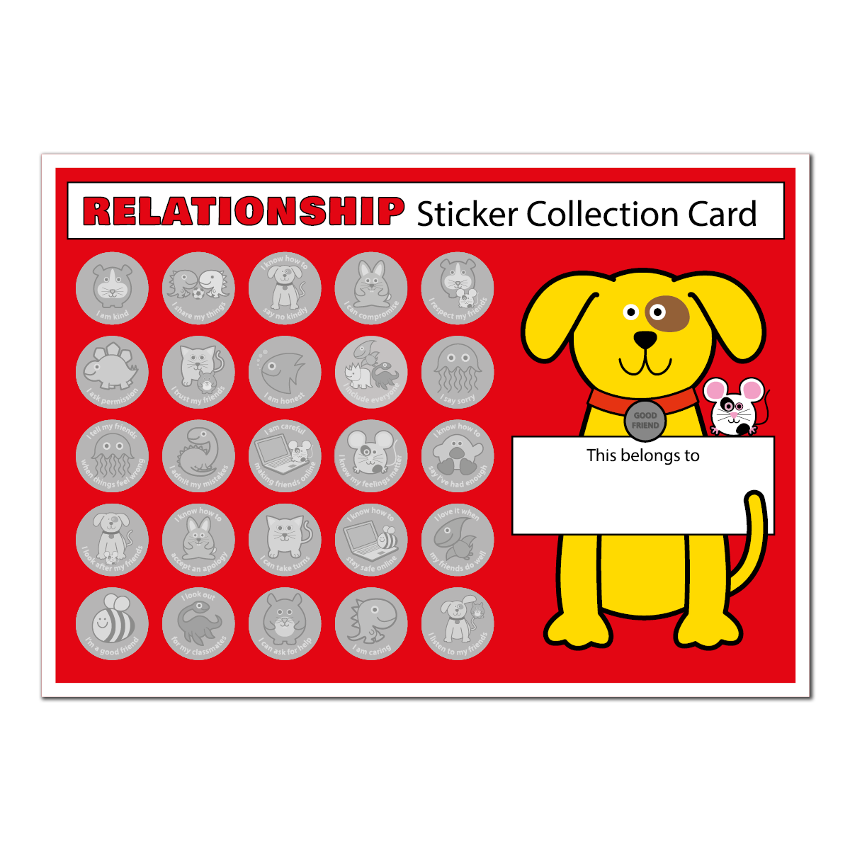 Relationship Collector Charts (A4)