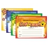 Certificate: Quick Personalised - Star Award (4 Designs, 48 Certs/Pack)