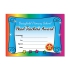 Certificate: Quick Personalised - Rainbow Scroll (1 Design, 20 Certs/Pack)