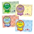 Certificate: Quick Personalised - 100% Attendance (4 Designs, 48 Certs/Pack)