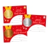 Certificate: Quick Personalised - Gold, Silver Bronze Medals (Red Background, 3 designs,48 Certs/Pack)