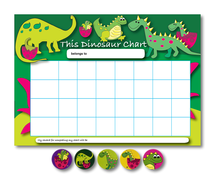 preschool-toys-pretend-play-reusable-visual-behaviour-home-school-dinosaur-roar-reward-chart