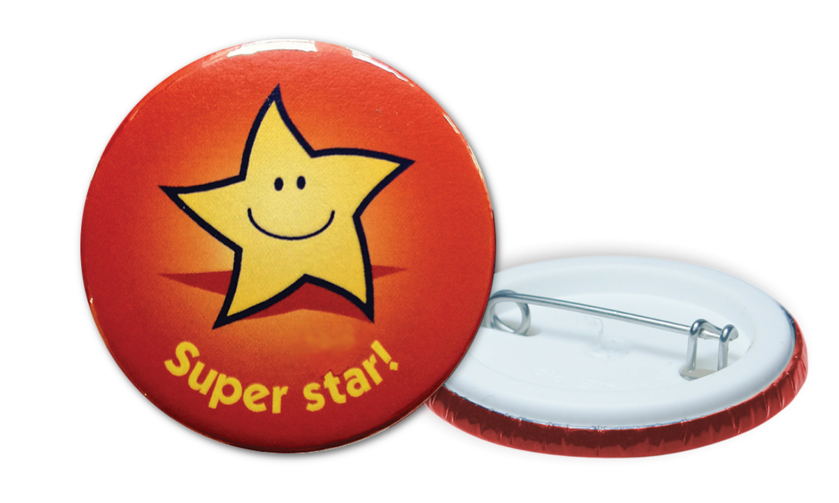 Super Star badges - SuperStickers