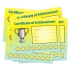 A5 Kudos Certificate Of Achievement, Pack Of 20
