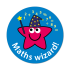 Maths Wizard Stickers (28mm)