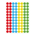 15mm Team Colour Smiley Stickers, Pack Of 440