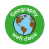 Geography - Well Done Curriculum Stickers