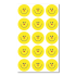 Smiley Face Sticker - No Caption (38mm)