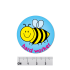 Bee - Hard Worker Sticker (38mm)