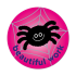 Spider - Beautiful Work Stickers (38mm)