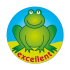 Frog - Excellent Stickers (38mm)