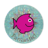 28mm Sparkly Fantastic Fish Stickers - Pack Of 54