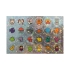 Mini Sheet- 12mm Mixed Images Sparkly Reward Stickers Pack