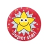 28mm Sparkly Super Star Stickers - Pack Of 54