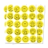 Budget Stickers - Yellow Smileys and Ticks Value Pack (38mm)