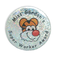 Badge: Personalised - 38mm Sparkling